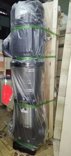 Bơm trục đứng Perotac cấp nước giếng khoan vùng đồi núi